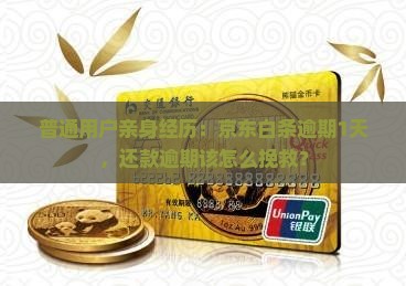 京东白条逾期1天还款逾期怎么办