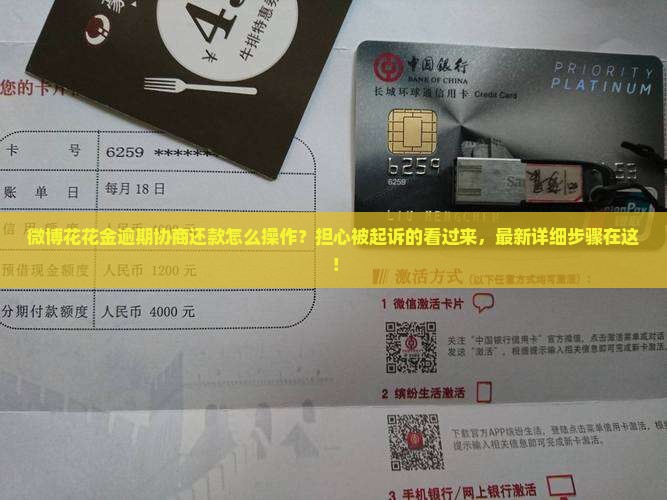 微博花花金逾期协商还款怎么操作