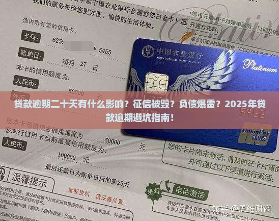 贷款逾期二十天有什么影响