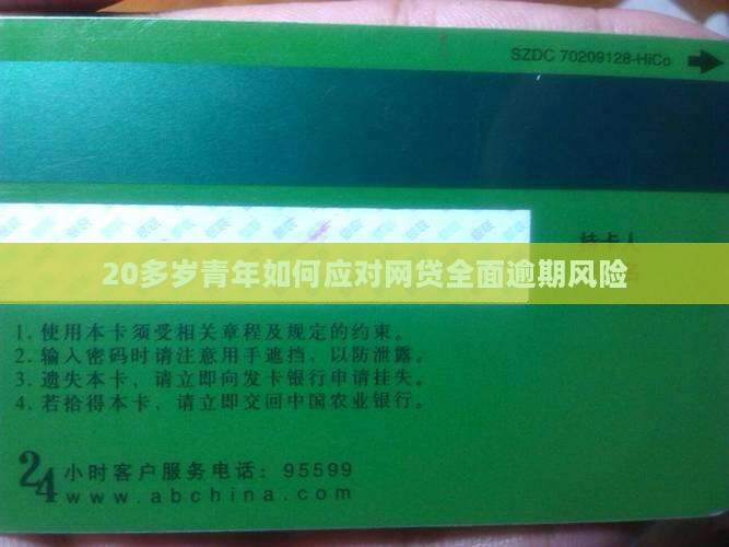 20多岁的青年如何应对网贷全面逾期风险
