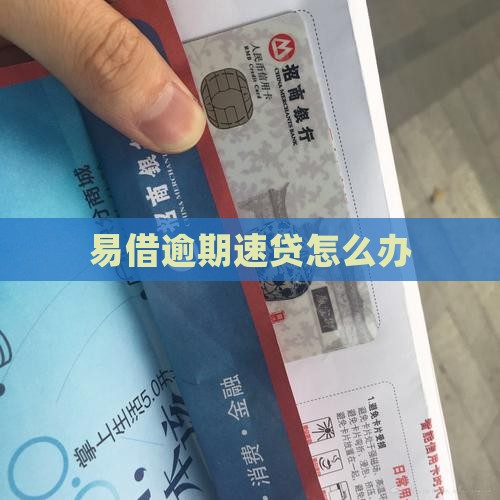 易捷速贷逾期了怎么办
