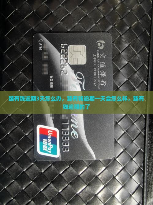 臻有钱逾期3天怎么办