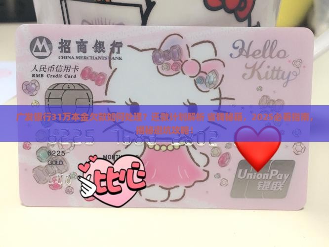 广发银行31万本金欠款处理方式及还款计划