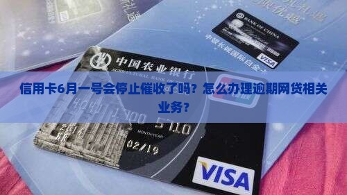 信用卡6月一号会停止催收了吗怎么办理的