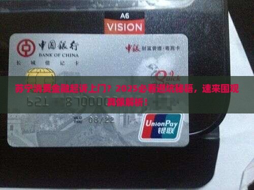 苏宁消费金融起诉上门