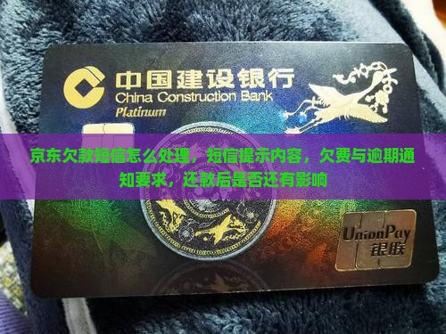 京东白条欠款短信怎么处理