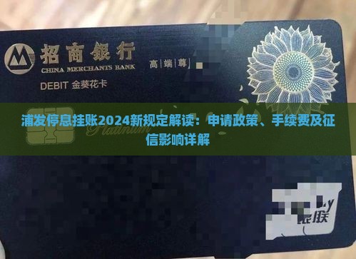 浦发停息挂账2024新规定解读