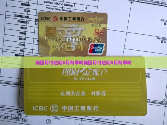 美团月付逾期6月有事吗