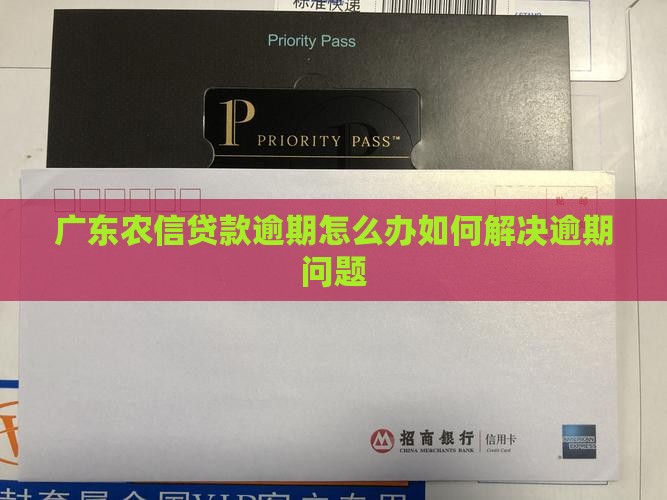 广东农信贷款逾期怎么办如何解决逾期问题