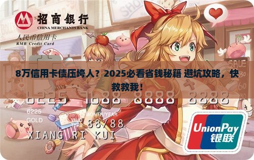 五张信用卡欠债8万元怎么办