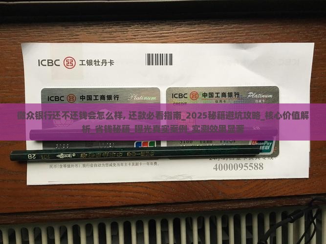 微众银行还不还钱会怎么样