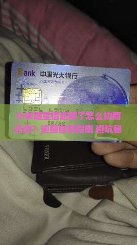 小米随星借逾期怎么协商还款