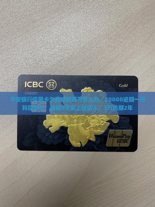 平安银行信用卡欠款逾期两万怎么办