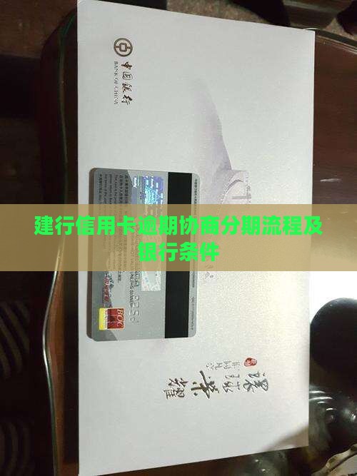 建行逾期协商停息分期的流程及条件