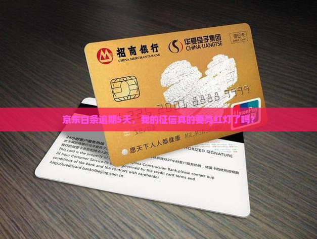 京东白条逾期5天会上征信吗