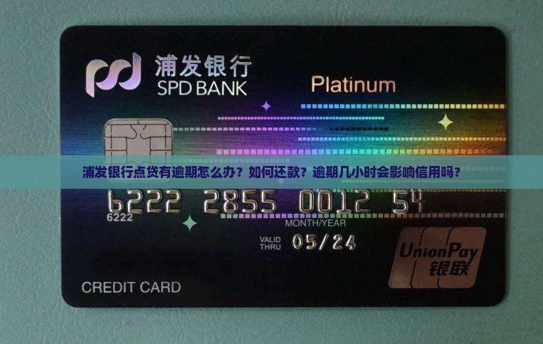 浦发银行点贷有逾期怎么办