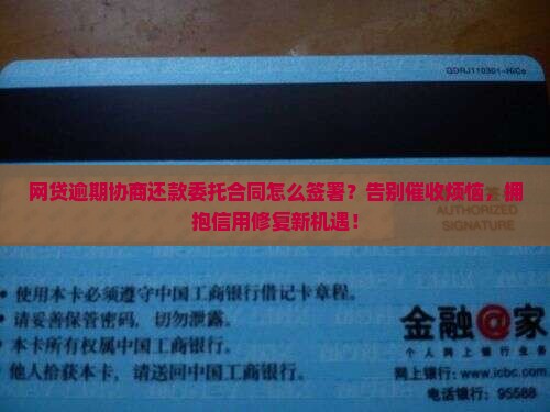 网贷逾期协商还款委托合同怎么签署