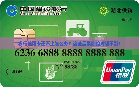 农行信用卡无力偿还会有什么后果