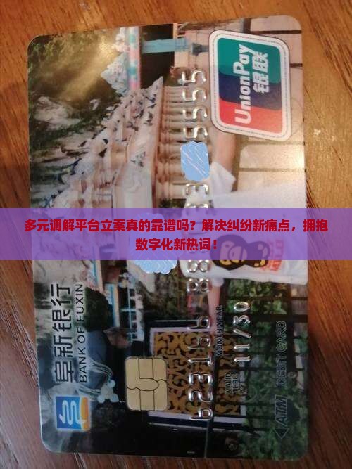 多元调解平台立案 多元调解平台立案