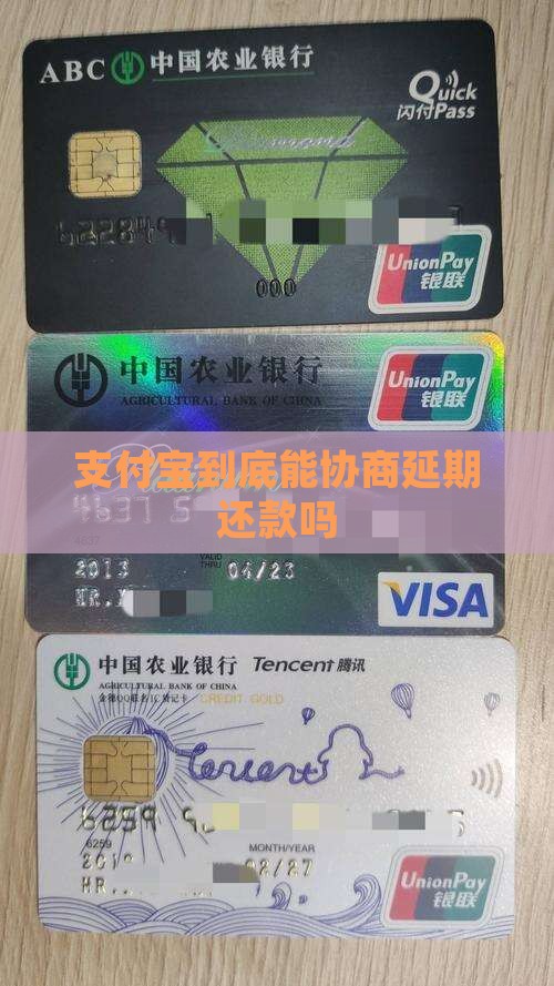 支付宝到底能协商延期还款吗