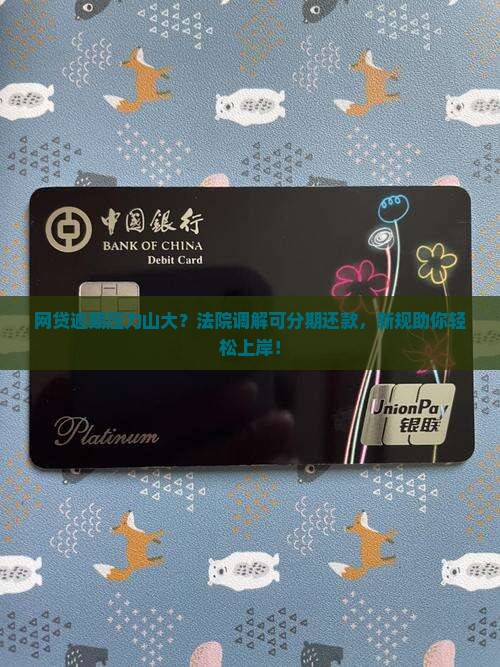 法院调解网贷可以分期还款