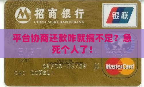 和平台协商还款怎么还不成