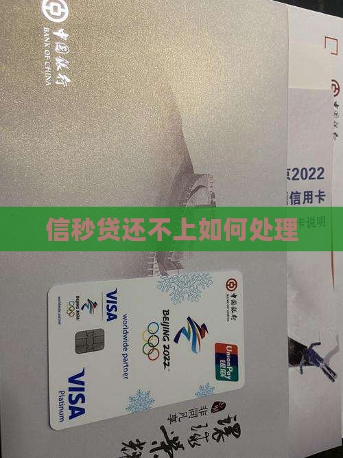 信秒贷还不上如何处理