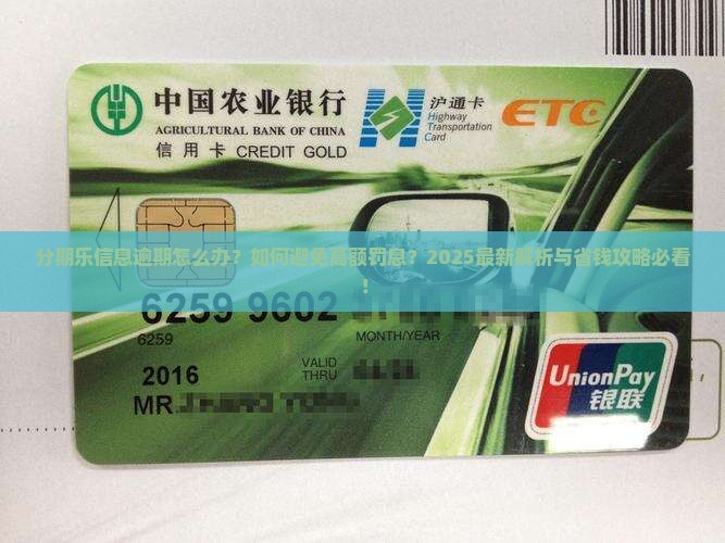 分期乐信息逾期怎么处理