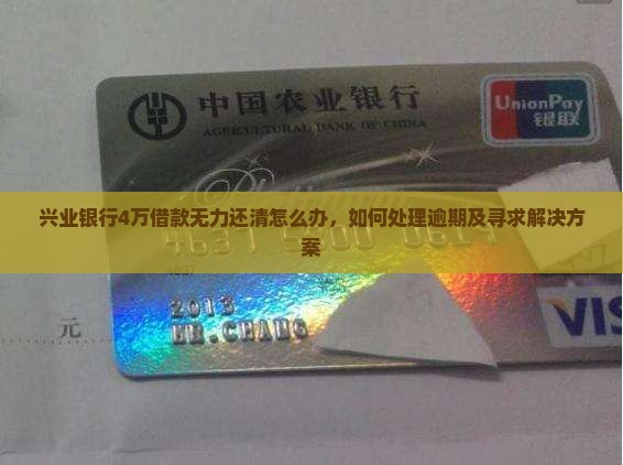 兴业银行4万借款无力还清怎么办