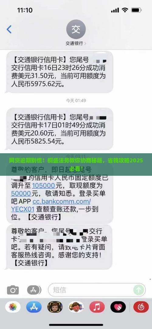 网贷逾期协商桐盛法务