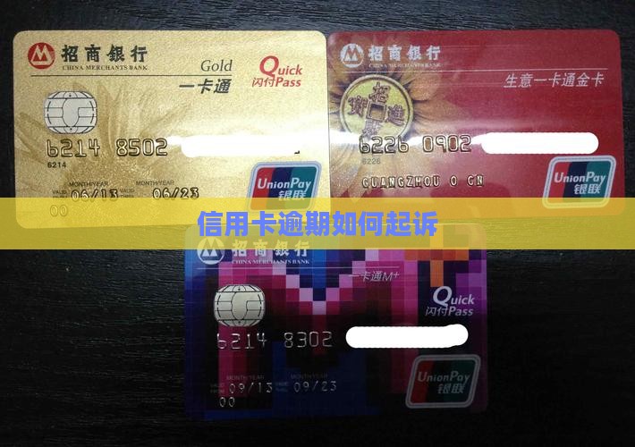 信用卡逾期如何起诉