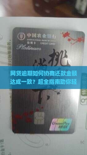 网贷逾期如何协商还款金额达成一致
