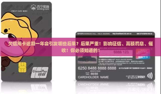 欠信用卡逾期一年会引发哪些后果