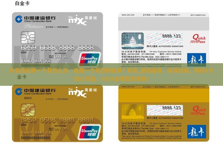 众安贷逾期一个月怎么办