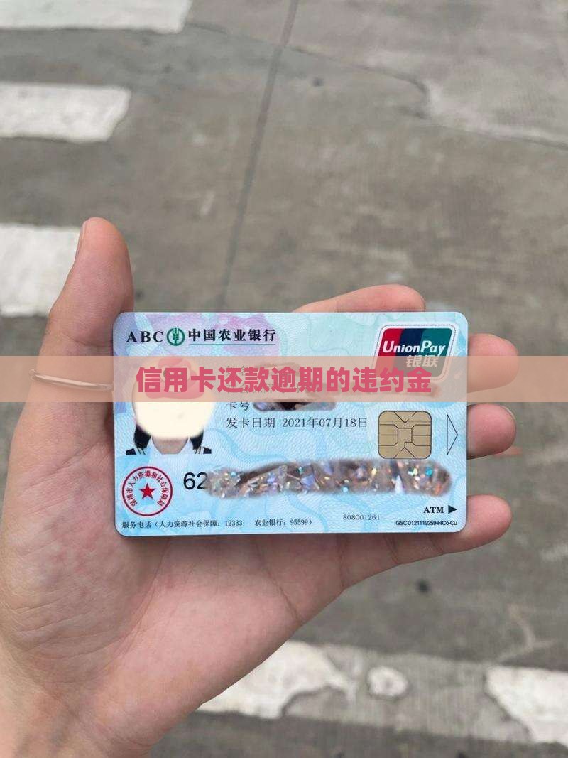 信用卡还款逾期的违约金