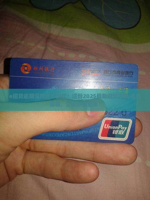 e招贷逾期没钱还有什么后果