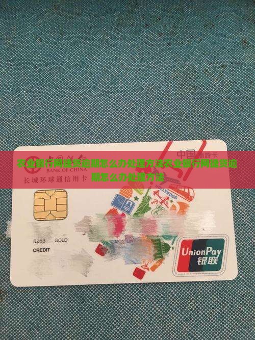 农业银行网捷贷逾期怎么办处理方法