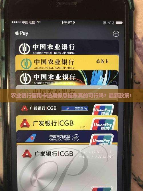 农业银行信用卡逾期停息挂账