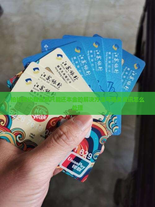 拍拍贷协商只能只还本金解决方法