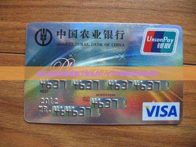 借乐花逾期短信如何处理