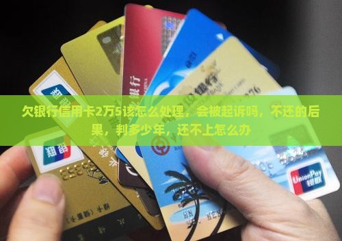 欠银行信用卡2万5该怎么处理