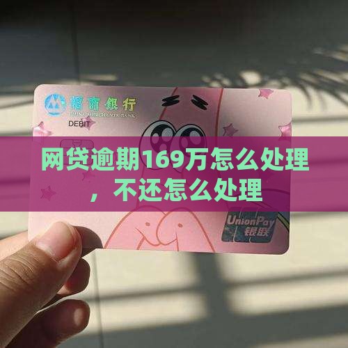网贷逾期169万如何处理