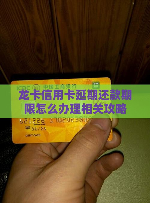龙卡信用卡延期还款期限怎么办理