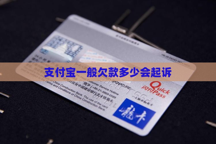 支付宝一般欠款多少会起诉