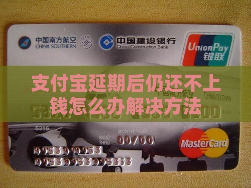 支付宝延期后仍还不上钱怎么办