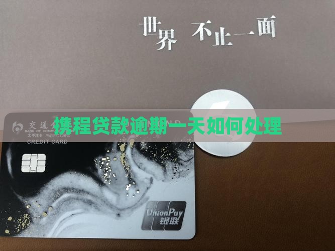 携程贷款逾期一天如何处理