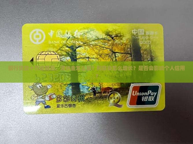 十万银行贷款逾期了收滞纳金多少是多少