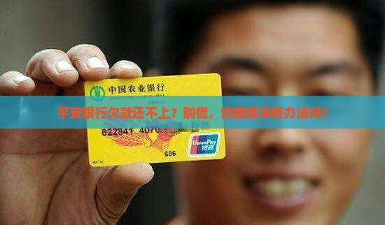 平安银行还不上可以协商嘛怎么解决