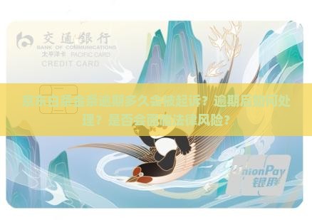 京东白条金条逾期多久会被起诉怎么办理