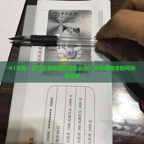 网贷逾期减免协商怎么操作